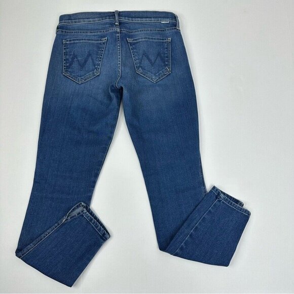 Mother Women's The Vamp Spiked Heels to Tractor Wheels Designer Jeans W25-28/L28 - Picture 4 of 11